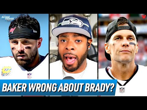 Reaction to Baker Mayfield saying Tom Brady made Buccaneers "stressed" | Richard Sherman NFL