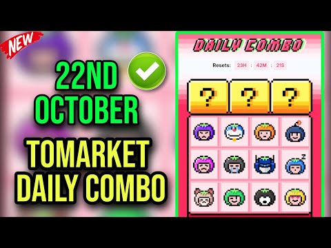 Tomarket Combo Today 23 October | Tomarket Daily Combo Today | Daily Combo Tomarket Today