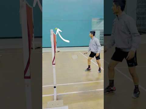 cross court  badminton🏸#badminton #ytshorts #subscribe