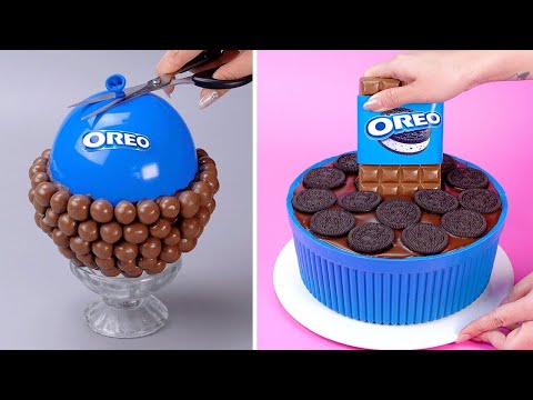 Fantastic OREO Cake Decorating Recipe |  Amazing 3D Chocolate Cake Tutorials