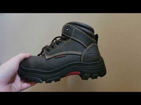 Skechers Men's Burgin-Tarlac Industrial Boot In Hand