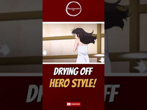 How The Hero Ruti Dries Herself.. Fast! ~ Banished From The Hero's Party #Shorts