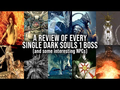 A quick review of every single Dark Souls 1 boss (+ a few interesting NPCs) || Shorts compilation