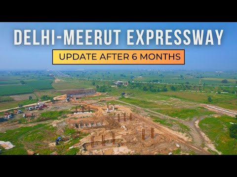 Delhi Meerut Expressway : Package-5 | September 2024 Progress #detoxtraveller