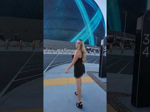 Come to The Sphere with me! ✨️ #shorts #vegas #minivlog