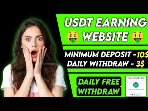 New Usdt Mining Site | Earning Site | Usdt Mining App | Trx Cloud Mining #investing #investment