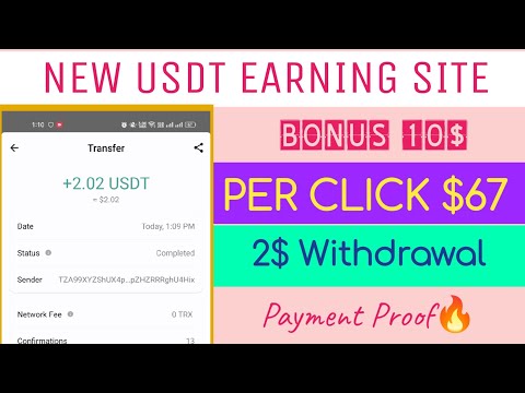 USDT earning website in 2023 | You Can get 10 USDT when you register | Usdt Earning