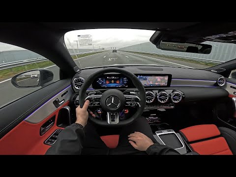 THE NEW MERCEDES AMG CLA 45 S 2025 TEST DRIVE