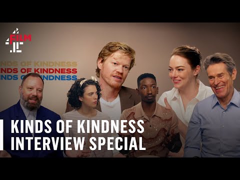 Emma Stone, Yorgos Lanthimos, Jesse Plemons & cast on Kinds of Kindness | Film4 Interview Special