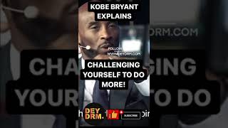 Kobe Bryant wants you to challenge yourself! #kobebryant #challenge #challengeyourself #shorts