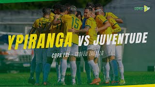 Ypiranga x Juventude -Semifinal da Copinha FGF 2024 - Jogo de Volta