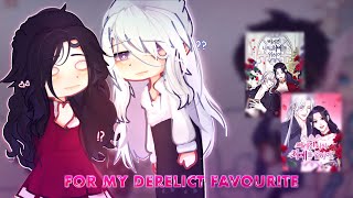 FOR MY DERELICT FAVOURITE reacts to… // Gacha club // • Not_kiko • // GCRV