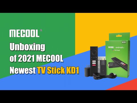 Unboxing of 2021 MECOOL Newest TV Stick KD1 | MECOOL Android TV Box