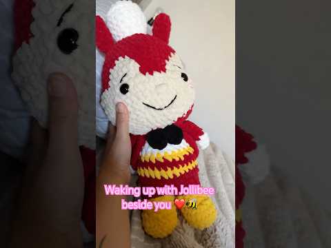 My fave rn ❤️ #kawaii #handmade #cute #jollibee #crochet