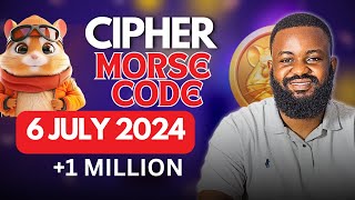 Hamster Kombat daily cipher Morse code || 06/07/2024