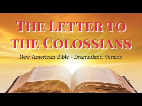 The Letter to the Colossians - NEW TESTAMENT LETTERS NAB