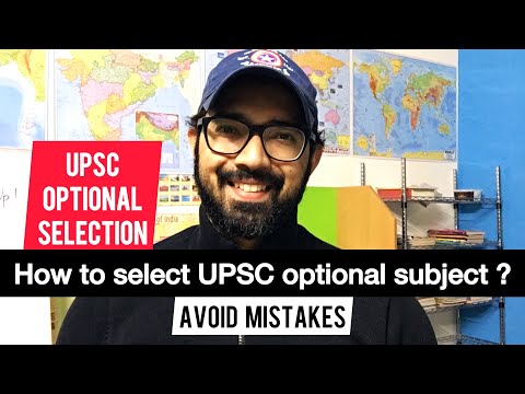 UPSC Optional Selection Strategy