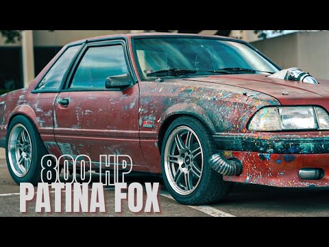 Patina Foxbody Mustang Build with 800HP Pushrod Turbo Engine