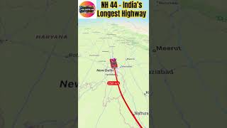 India’s longest national highway NH 44 | kanniyakumari to Srinagar National Highway