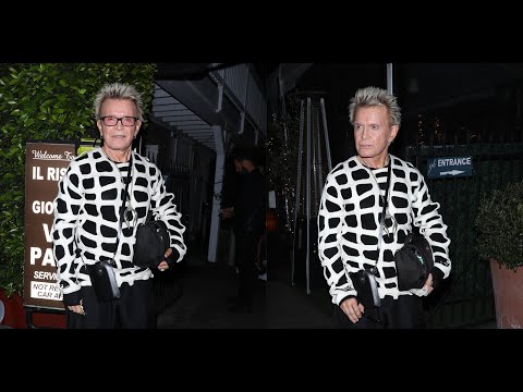 Singe-Songwriter Billy Idol Celebrates Record Producer Andrew Watt's Birthday at Giorgio Baldi!