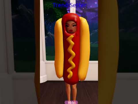 HOW TO GET THE HOTDOG COSTUME IN DRESS TO IMPRESS!!  #roblox #dresstoimpress