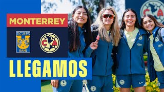 Estamos en Monterrey | Semifinal de Vuelta contra Tigres | INSIDE América Femenil | #EstoEsAmérica