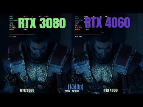 RTX 4060 vs RTX 3080 1440p