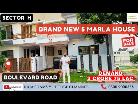 Bahria Enclave Islamabad || Brand New 5 Marla House For Sale Sector H ||