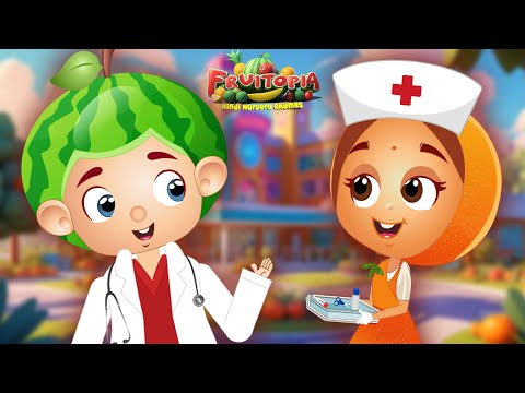 Doctor Sahab Song | Baby Songs Hindi | Fruitopia - Hindi Nursery Rhymes