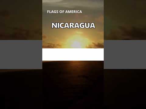 Flags of America: Nicaragua 🇳🇮 #flags #nicaragua #funfacts #america #international #history