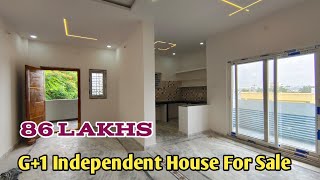 House @ 86 Lakhs - 150 Sq.Yards G+1 Independent House For Sale in Hyderabad - 4BHK House