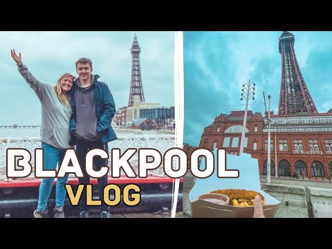 Come with us for a night in Blackpool | Travel Vlog