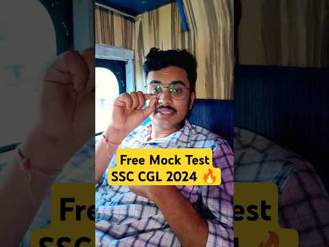 Free Mocks For SSC CGL 2024 🔥#ssc #cgl #cgl2024 #cglmains #ssccgl #shorts #dumraontv #chsl #mts #cpo