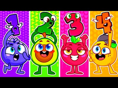 Learn Colors, Numbers, Shapes🟩🔷🎨🛑🔢 Best Kids Cartoon by Meet Penny 🥑💖