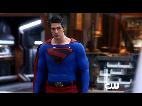 The Monitor and Kingdom Come Superman | Crisis on Infinite Earths Part 3 Sneak Peek