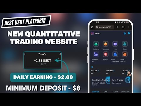 Prom Vip| New Usdt Earning Site | Usdt Money Making Website | Free Usdt Mining | Usdt Earning