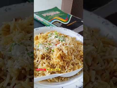 rice veg plao biryani food street food collage girls #food #college #girls #vlog islam