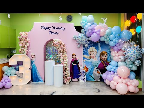 Our NEW Triumphal Arch Frame!!! | You Have To See it! | Frozen Party Setup