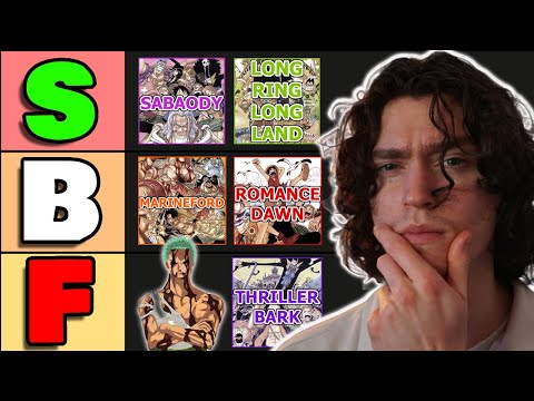 ASMR | Ranking ALL One Piece Pre-Timeskip Arcs 🏴‍☠️