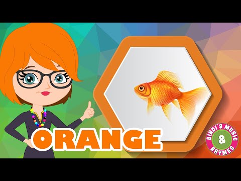 Orange Colour Song for kids | Learn Colors | Rhymes for Children | Bindi's Music & Rhymes