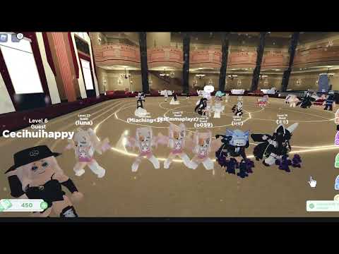 me and random people playing ballroom