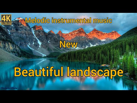 Beautiful landscape. Melodic instrumental music. Music by Sergey Chekalin.