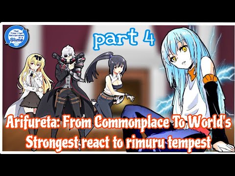 Arifureta Shokugyou de Sekai Saikyou React To Rimuru Tempest | part 4 | | Gacha Reaction | [AU]