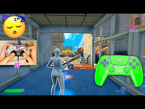 PS5 PRO DualSense Controller ASMR 😴 HandCam Fortnite Tilted Zone Wars 🎮