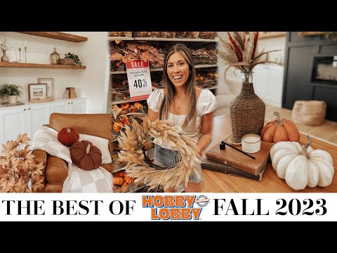 HOBBY LOBBY FALL SHOP WITH ME 2023 | the BEST fall decor at Hobby Lobby!