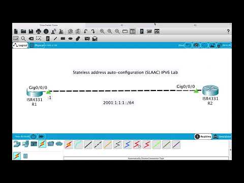 IPV6 Stateless address auto configuration (SLAAC)- lab