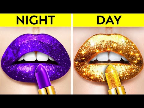 NIGHT GIRL vs. DAY GIRL 🌙☀️ Battle for School Queen! Types of Students & Funny Situations 123 GO!