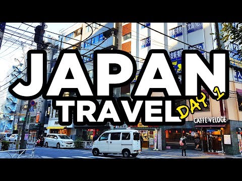 Japan Travel Vlog Day 1 -  Shibuya