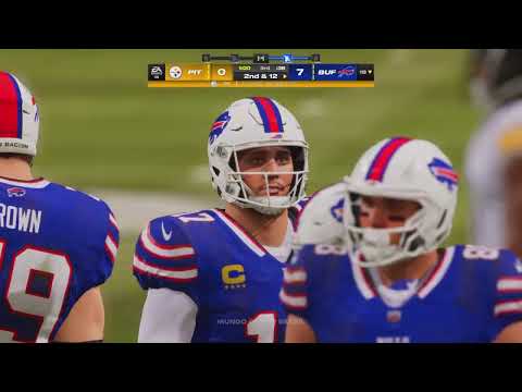 Buffalo Bills vs Pittsburgh Steelers: Madden 24 Preseason PS5 Gameplay