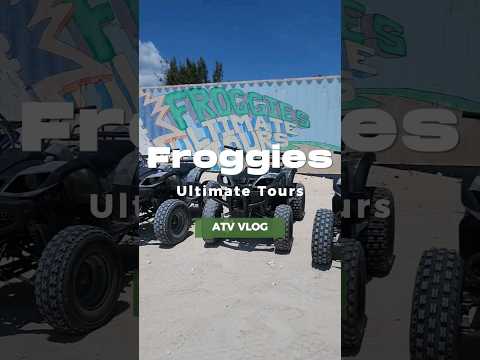 A Lil Fun In The Sun 📍Froggies Ultimate Tours in Turks & Caicos #shorts #atv #thingstodo